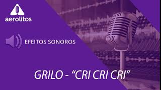 Efeitos Sonoros  GRILO CRI CRI CRI [upl. by Bender]