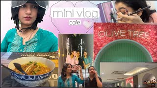 Durga Puja vlog 3cute cafekorean food [upl. by Kciredec849]