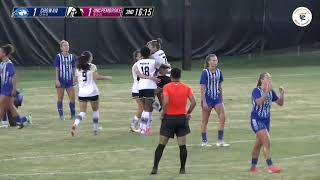 SOCCER HIGHLIGHTS Braves win in an absolute thriller against Chowan 32 [upl. by Attenwad]