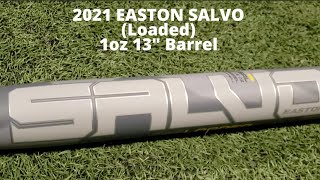 2021 Easton Salvo Loaded Grey USSSA Slowpitch Softball Bat Review [upl. by Ries]