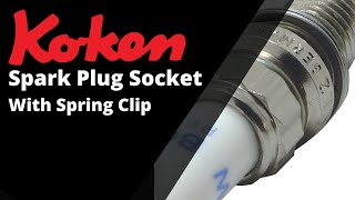 Koken Spark Plug Socket with Spring Clip [upl. by Calloway]