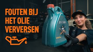 TOP 5 fouten bij het zelf olie verversen  AUTODOC tips [upl. by Remled]