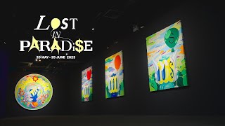 Art Exhibition LOST IN PARADISE by Benzilla [upl. by Benjamin]