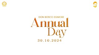 ANNUAL DAY 2024  DON BOSCO EGMORE [upl. by Gairc]