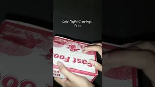 Late night cravings eating zinger burgers with asmr sound anayas food life youtubeshorts shorts [upl. by Arymas]