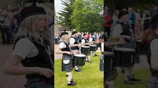 Strathisla pipeband playing Lord Lovats Lament at 2024 Gordon Castle Estate highlandgames shorts [upl. by Aliuqaj162]