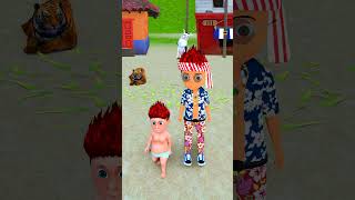 chor machaaye shor 😂😂  Gulli Bulli  Cartoon  granny  short  tmkoc mummy  shortscomedy [upl. by Aivatra]