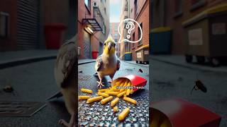 I just need to make it right 🪰🍟🦜 funny parrot cockatiel [upl. by Ennayhc629]