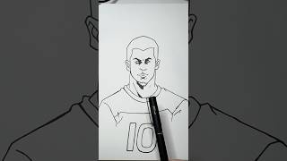 Drawing Eden Hazard FC25 art shorts fc25 hazard draw drawing trending pencildrawing [upl. by Ydor110]