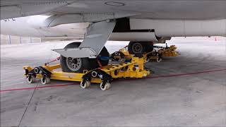 RD30 Aircraft Recovery Dolly PUSH BACK [upl. by Neelav]