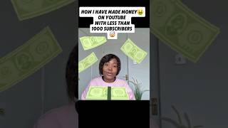 From Zero to Profit How I make money from YouTube with less than 1000 subscribers [upl. by Desta]