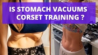 Stomach Vacuums amp Corset Abdominal trainingWhat is the differenceKimmyfitness flat tummy exercise [upl. by Ahsilahk]