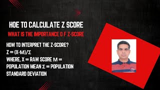 Z Score Calculation Z Score Statistics Z Score Explained Z Score Formula Calculation of Standard Dev [upl. by Agni905]