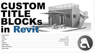 Title Blocks in Revit and Exporting to PDF [upl. by Menken705]