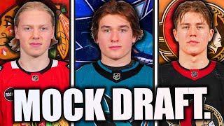 POSTWORLD JUNIORS 2024 NHL MOCK DRAFT Top 16 [upl. by Enej]