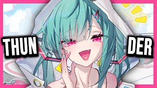 Nightcore  Thunder Lyrics  Lucas Estrada BELLA X Brendan Mills LRMEO [upl. by Madelle]