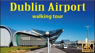 walking tour Dublin International Airport  Collinstown Dublin Ireland [upl. by Iny259]