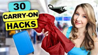 20 Minimalist Packing Hacks for Carry On Only  How to Pack Less and Better for Travel [upl. by Reis]