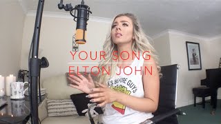 Your Song  Elton John  Samantha Harvey Cover [upl. by Alrak]