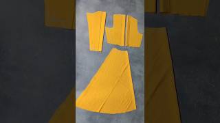 Umbrella frock cutting shortyoutube [upl. by Farwell]