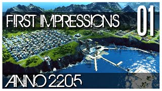 Anno 2205 Gameplay  Ep01  First Impressions [upl. by Eiramlehcar365]