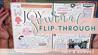 A Daily Journal Flip Through  MyAbidingJournal2021 [upl. by Antonietta590]