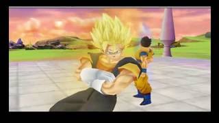 Dragon Ball Z Tenkaichi Tag Team  Rafaga Doble  Vegetto y Gohan [upl. by Russel]