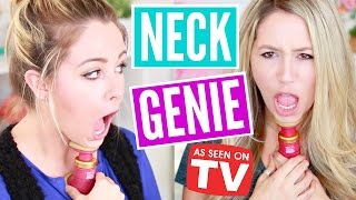 Testing WEIRD As Seen on TV Products  Neck Genie Elite [upl. by Jedthus]