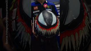 Fabio Quartararo Wears a Special Helmet at The Thai GP  motogp fabioquartararo venom scorpion [upl. by Dlaner]