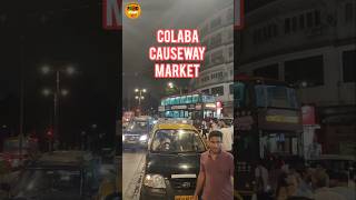 Colaba causeway Market Mumbai 🔥 50rs to 300 only 😱 cheap and best foodchutney sandy vlogs [upl. by Airdnalahs]