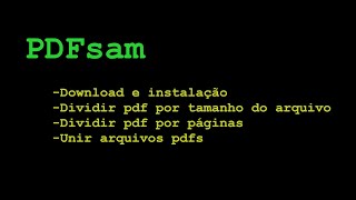 PDFsam basic [upl. by Yecnahc]