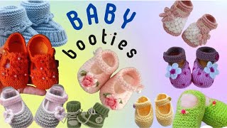 Knit the BEST Baby Booties EVER in 2024 👣 [upl. by Ecnal858]