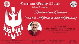 Reformation Sunday Church and Reforming CSI GWC Trimulgherry English Service 27102024 730 AM [upl. by Nylleoj]