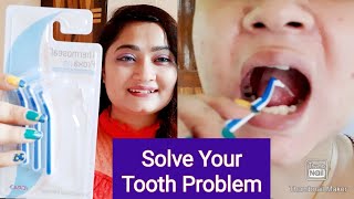 How To Use Interdental Brushes In Hindi  My Personal Experience  Anusuya [upl. by Airdnekal]