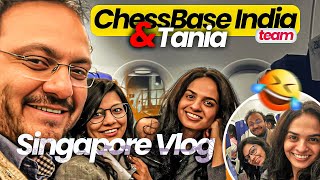 From Kolkata to Singapore  Freestyle Chess Vlog ft Tania Sachdev [upl. by Herrah]