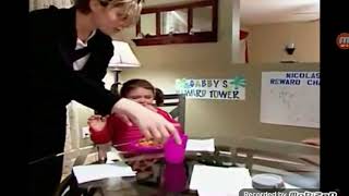 Supernanny DVD Footage Nana With Gabrielle Before Is Crying Eats Two Bites  Cantoni Family [upl. by Enyalahs]