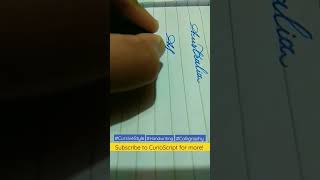 quotAfricaquot Calligraphycursivestyle handwriting calligraphy africa wakawaka cursive calligrahy [upl. by Nylanaj]