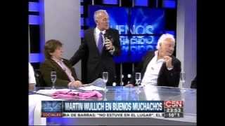 INGLÉS BÁSICO A BUENOS MUCHACHOS CON MARTIN WULLICH  27 de julio 2013 [upl. by Jauch]