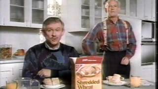 Nabisco Shredded Wheat Commercial 1989 [upl. by Lavena]