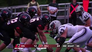 WampJ Football vs 15 Carnegie Mellon 092824  Courtesy of JRM Video [upl. by Gentry]