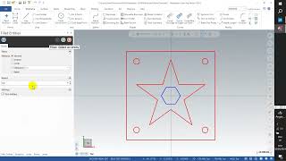 Membuat Benda kerja 1 mastercam [upl. by Jeno]