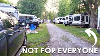 Our HONEST thoughts on CAMPGROUND LIFE  Fulltime RV [upl. by Poppas601]