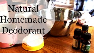 Super Simple Natural Homemade Deodorant  Easy at Home Diy Recipe  Cottage Witch Apothecary [upl. by Uyr]