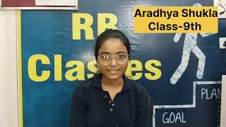 Aradhya Shukla review for RB classes [upl. by Shaper548]