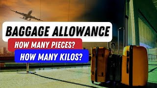 🛑BAGGAGE ALLOWANCE TIMBANG O BILANG PHIL AIRLINES  SAUDIA  QATAR  ETIHAD  EMIRATES  GULF AIR [upl. by Ryder900]