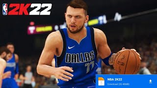 NBA 2K22 Android   Gameplay  D0wnload  Play Store Emulator [upl. by Wilterdink572]