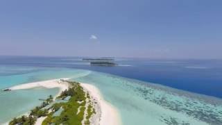 Maldive Alternative nellatollo di Felidhoo con drone e GoPro [upl. by Einegue]