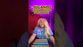 JUGANDO ADIVINA QUIEN Version Papá shorts [upl. by Ayanaj662]