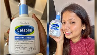 Cetaphil Gentle Skin Cleanser  How to use  Cetaphil Review  Dry to Normal Skin [upl. by Eluk445]