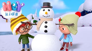 A Hóember dal ⛄️ Karácsonyi zenék gyerekeknek  HeyKids  Gyerekdalok és Mondókák [upl. by Elleinnad]